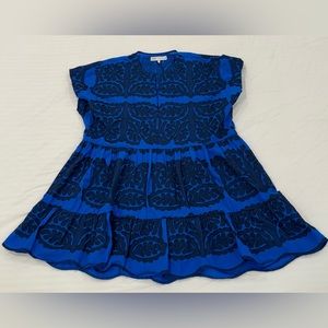 Zara embroidered dress women size XL